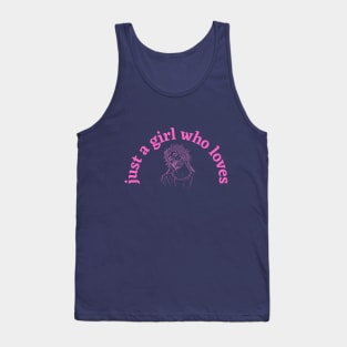 just a girl who loves jesus Tank Top